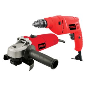 Angle Grinder 500W  &  Impact Drill 500W COMBO