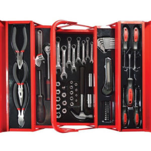 Tool Kit 70 Pc 5 Tray Metal Cantilever Box